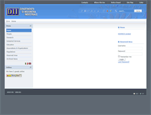 Tablet Screenshot of dii.unicas.it